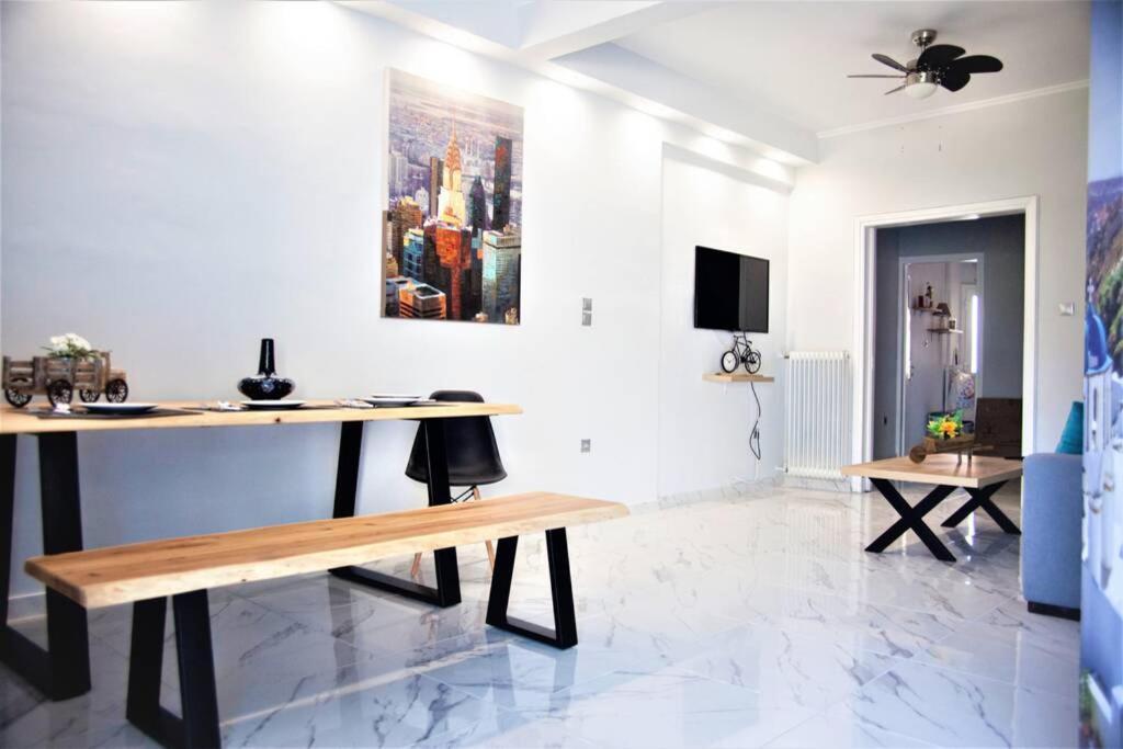 Athens Central 3Bd Apartment Next To Metro Luxury Dış mekan fotoğraf